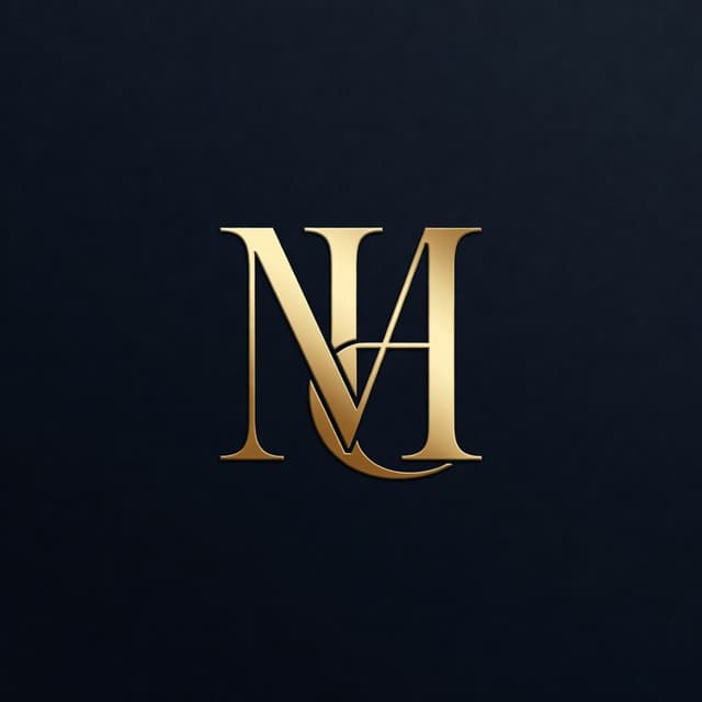 AI generated luxury beauty monogram logo concept created with the Logify AI logo maker
